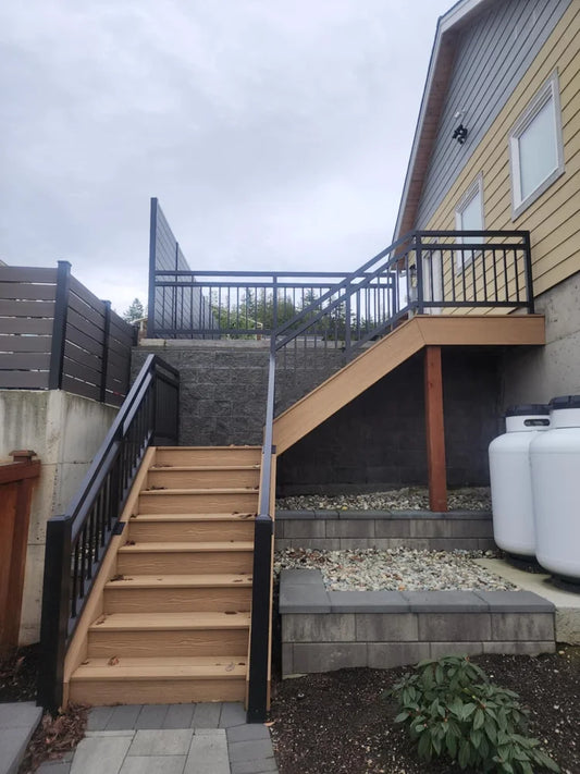 Exterior Picket Railing